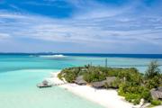 Island reef of a surrounding lagoon;Photo credit: Pexels, Asad Photo Maldives